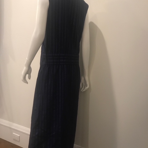 Maria Cornejo Madira maxi dress blue metal stripe - Picture 6 of 10
